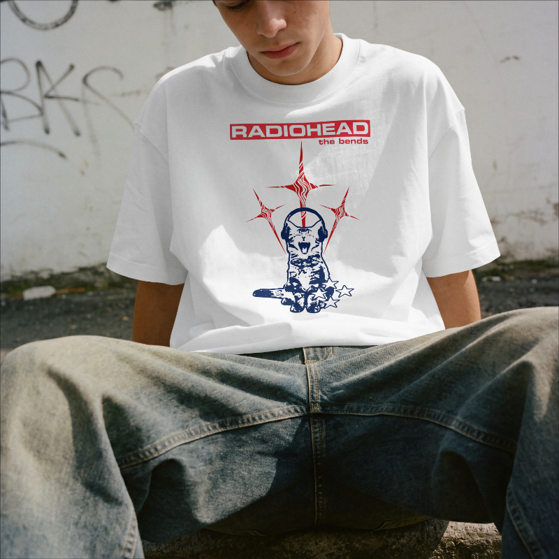 Oversized Radiohead Tshirt