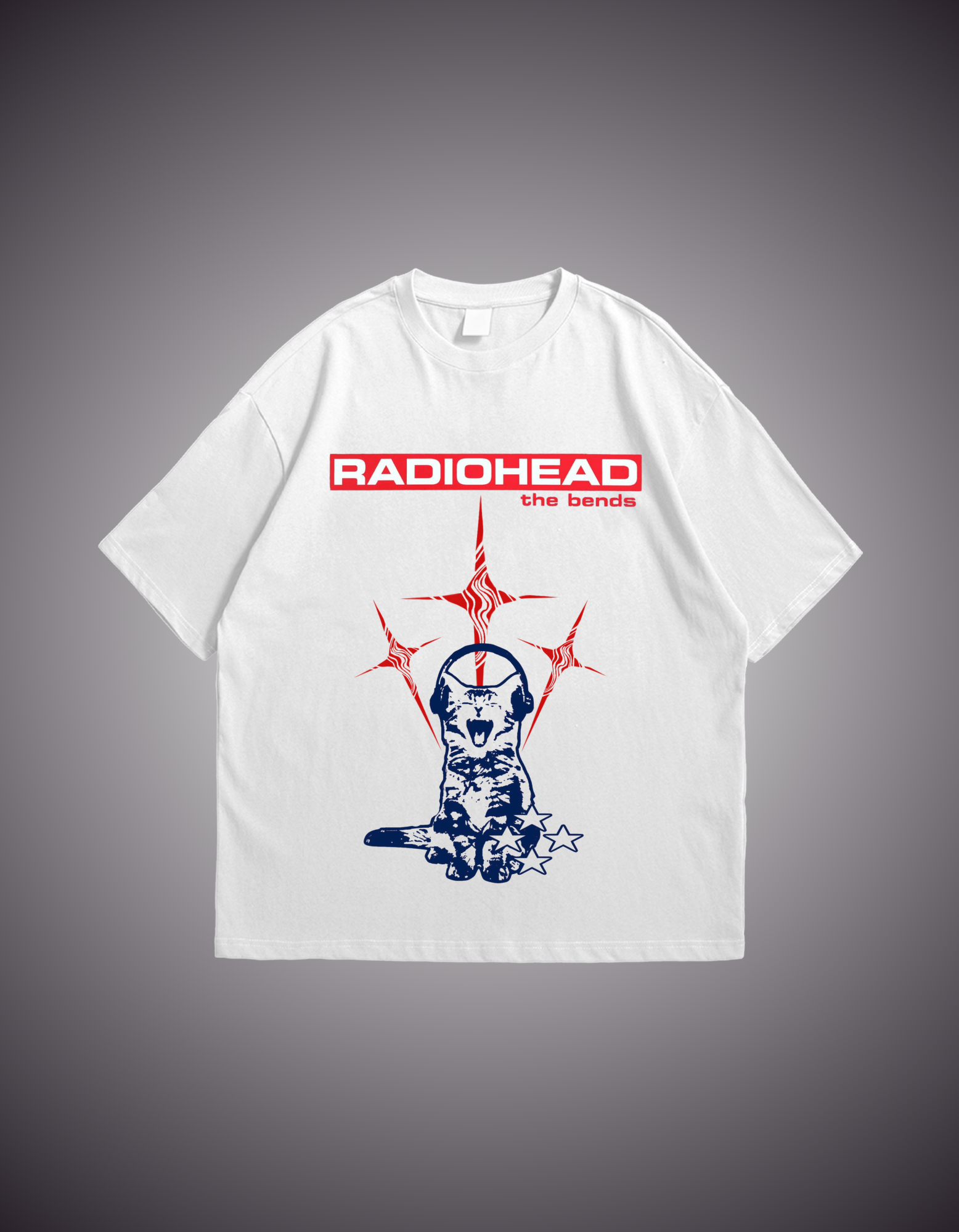 Oversized Radiohead Tshirt