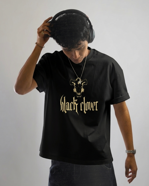 Oversized Black Clover T-Shirt