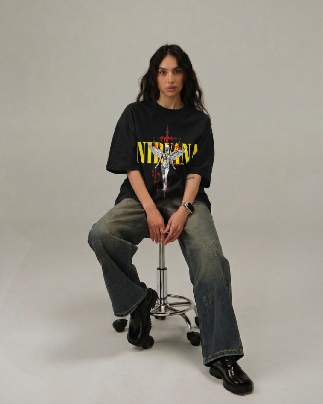 Oversized Nirvana Tshirt