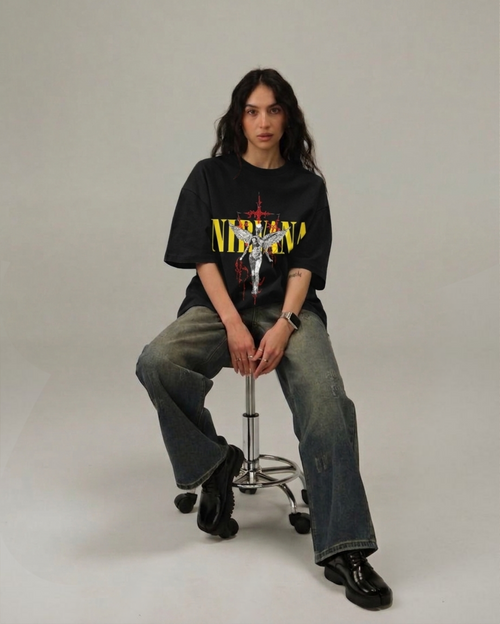 Oversized Nirvana Tshirt