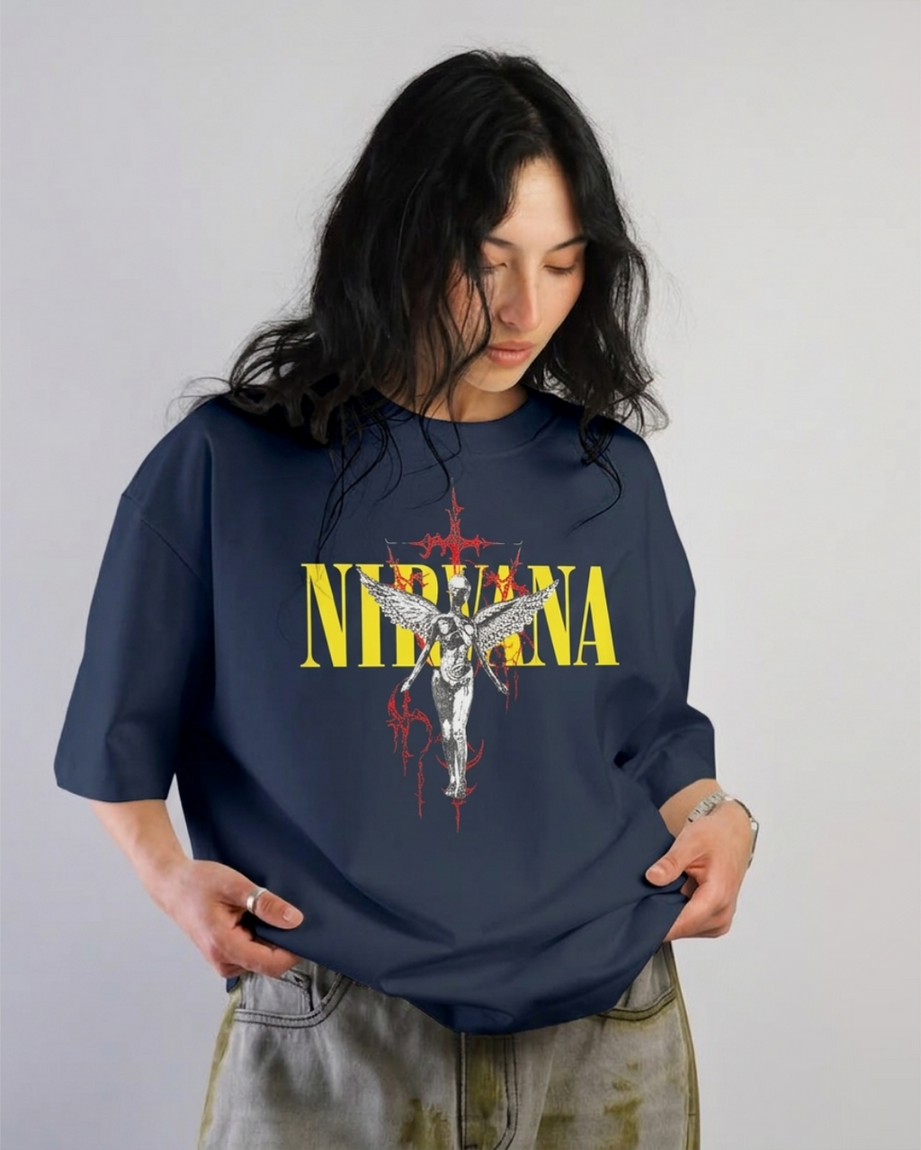 Oversized Nirvana Tshirt